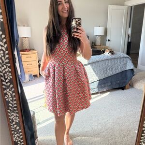 Stylish Geometric Patterned Dress